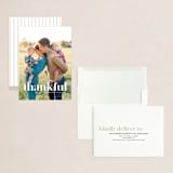 "Thankful Simple" - Holiday Cards in Snow by Stacie Stankos - Assembled