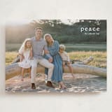 "Emblem" - Holiday Cards in Snow by Amy Kross - Front