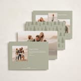 "Emblem" - Holiday Cards in Snow by Amy Kross - Back of Card Options