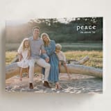 "Emblem" - Holiday Cards in Snow by Amy Kross - Folded Card