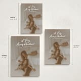 "Very Merry Christmas" - Holiday Cards in Icicle by Hooray Creative - Formats Available