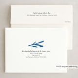 "Leaf" - Holiday Cards in Blue Jay by Meg Gleason - FREE Recipient Addressing