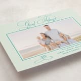 "Julep" - Holiday Cards in Mint by Megan Davis - Detail