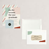"Simply Stated" - Holiday Cards in Fruitcake by Oma N. Ramkhelawan - Assembled