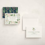 "Sophia" - Holiday Cards in Juniper by Sarah Knight - Assembled