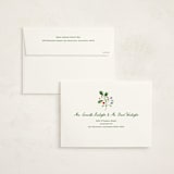 "Sophia" - Holiday Cards in Juniper by Sarah Knight - FREE Recipient Addressing