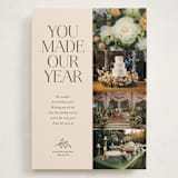 "you made our year" - Holiday Cards in Vanilla by Kamala Nahas - Front