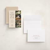 "you made our year" - Holiday Cards in Vanilla by Kamala Nahas - Assembled