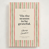 "Preppy gratitude" - Holiday Cards in Pine by Creo Study - Front