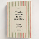 "Preppy gratitude" - Holiday Cards in Pine by Creo Study - Folded Card
