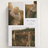 "Peaceful" - Holiday Cards in Snowflake by Simona Camp - Folded Card