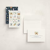 "12 days of Christmas stamps" - Holiday Cards in Goose Egg by Sarah Knight - Assembled