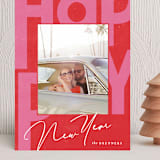 "Merri Berri" - Holiday Cards in Candy Cane by Carrie ONeal - Front