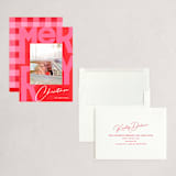 "Merri Berri" - Holiday Cards in Candy Cane by Carrie ONeal - Assembled