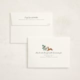 "Woodland Wreath" - Holiday Cards in Forest by Vivian Yiwing - FREE Recipient Addressing