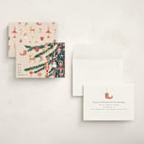 "Fun Ornaments" - Holiday Cards in Champagne by Teju Reval - Assembled