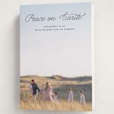 "Grace & Gratitude" - Holiday Cards in Noir by Annie Clark - Folded Card