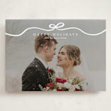 "Bow Tied" - Holiday Cards in Snow by Kaydi Bishop - Front