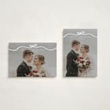 "Bow Tied" - Holiday Cards in Snow by Kaydi Bishop - Photo Orientation Options