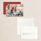 "Joyful Tidings" - Holiday Cards in Snowfall by Susan Asbill - Assembled