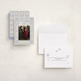 "Endless Joy" - Holiday Cards in Periwinkle by Annie Chan - Assembled