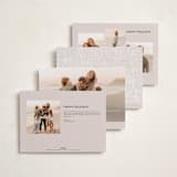 "thiples" - Holiday Cards in Cotton by chocomocacino - Back of Card Options