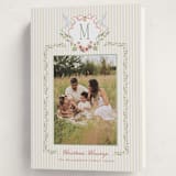 "Bethlehem Crest" - Holiday Cards in Candle Light by Bayberry Kate - Folded Card