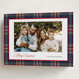 "Navy Baby" - Holiday Cards in Navy by Cindy Reynolds - Folded Card