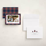"Navy Baby" - Holiday Cards in Navy by Cindy Reynolds - Assembled