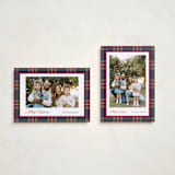 "Navy Baby" - Holiday Cards in Navy by Cindy Reynolds - Photo Orientation Options