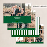 "Let Heaven Sing" - Holiday Cards in Pine by Ashlee Townsend - Back of Card Options