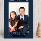 "Faith Love Family Border" - Holiday Cards in Twilight by Rebecca Rueth - Front