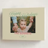 "Merry & Bright Days" - Holiday Cards in Candy by Helena Vitto - Folded Card