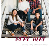 "conversational design" - Holiday Cards in Cranberry by amanda lawrence - Detail