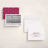 "Dashing Holiday" - Holiday Cards in Sugar Plum by Louise Kay - Assembled