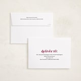 "Dashing Holiday" - Holiday Cards in Sugar Plum by Louise Kay - FREE Recipient Addressing