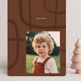 "Pathway" - Holiday Cards in Rusty by Erin L. Wilson - Front