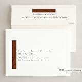 "Pathway" - Holiday Cards in Rusty by Erin L. Wilson - FREE Recipient Addressing