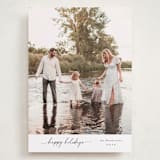 "modernist" - Holiday Cards in Snow by Christy Hy Lee - Front