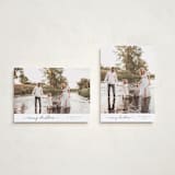"modernist" - Holiday Cards in Snow by Christy Hy Lee - Photo Orientation Options