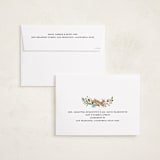 "Highlands" - Holiday Cards in Cornflower by Sarah Knight - FREE Recipient Addressing