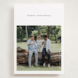 "Haute Holidays" - Holiday Cards in Tuxedo by Lottie Aldarwish - Front
