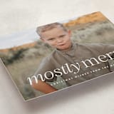 "Mostly Merry" - Holiday Cards in Vanilla by Ekko Studio - Detail