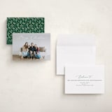 "Charming Script" - Holiday Cards in Frost by Erica Krystek - Assembled