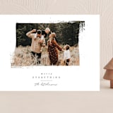 "Textured Wishes" - Holiday Cards in Elf Shoes by Ally Madison - Front