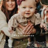 "Snowfall" - Holiday Cards in Winter by Itsy Belle Studio - Detail