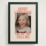 "Cheerful Stack" - Holiday Cards in Mistletoe by Ekko Studio - Front