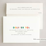 "Letters" - Holiday Cards in Emerald by Genna Blackburn - FREE Recipient Addressing