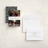 "Two Photo Split" - Holiday Cards in Cloud by Nicole Walsh - Assembled