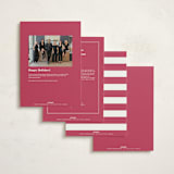 "Always Grateful" - Holiday Cards in Sugar Plum by Louise Kay - Back of Card Options